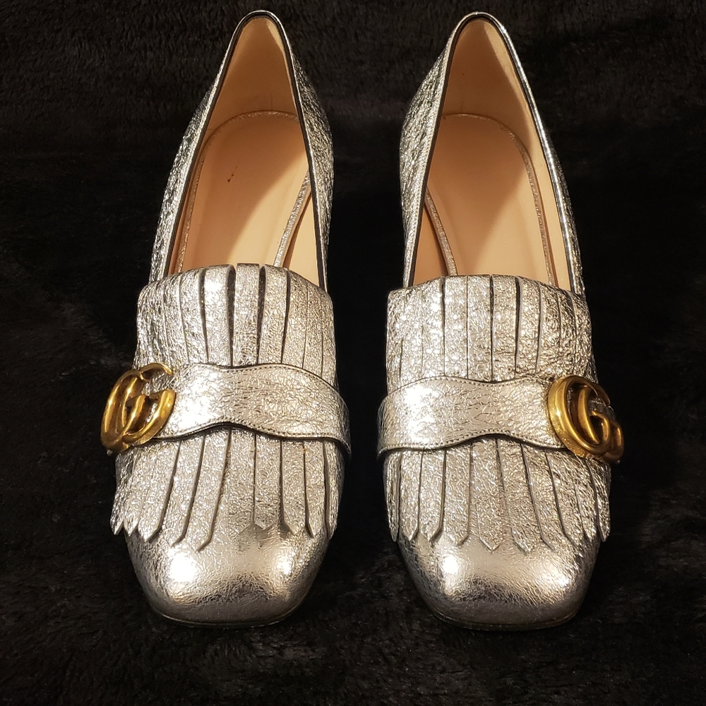 Gucci GG Marmont Pumps Authentic